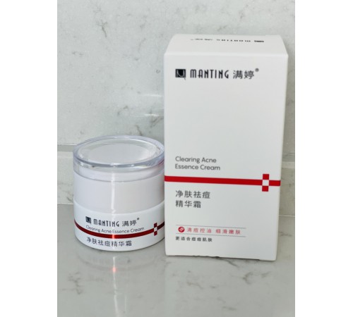 Крем Мантинг під час демодекозів, вугрів Вековий Схід