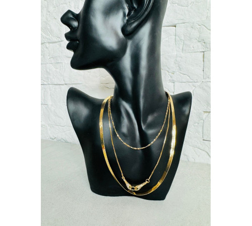 Золота сакральна підвіска Дві голови Змії з фіанітами та смарагдом для Здоров'я, Багатства, Подвійної удачі