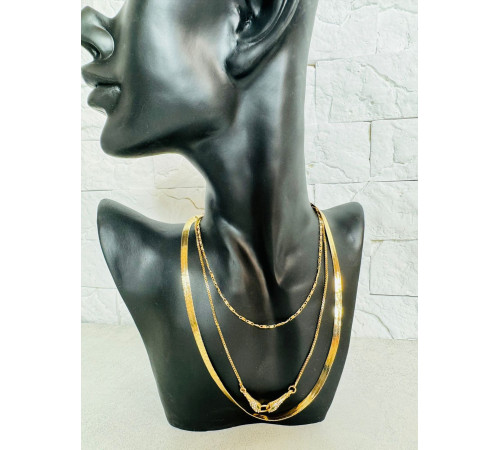 Золота сакральна підвіска Дві голови Змії з фіанітами та смарагдом для Здоров'я, Багатства, Подвійної удачі