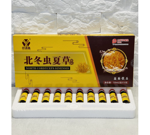 Кордицепс Королівський у рідкій формі Король Кордицепс 10Х10 мл Вековий Схід