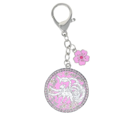 Амулет Брелок з 9 Хвостами Білої Лиси сильний амулет, що приваблює любов і удачу в брак Ліліан Ту