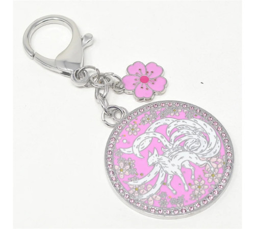 Амулет Брелок з 9 Хвостами Білої Лиси сильний амулет, що приваблює любов і удачу в брак Ліліан Ту