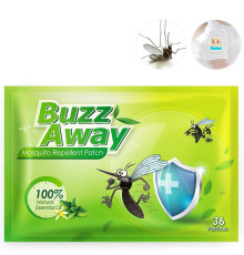 Турмаліновий пластир від комарів для захисту від укусів комарів 36 шт.