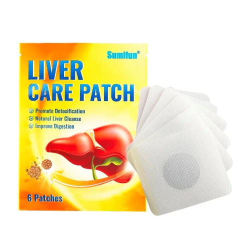 Турмаліновий Пластир для Захисту та очищення Печиві 6 шт.