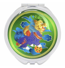 Коробка з дзеркальцем для прикрас Фен-шуй «Зобільство» — ЧІ ЛІНЬ талісман приваблює енергію багатства та удачі