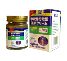 Крем-гель у разі проблем щитоподібної залози та усунути запалення в місцях вузлів щитоподібної залози 50 грамів