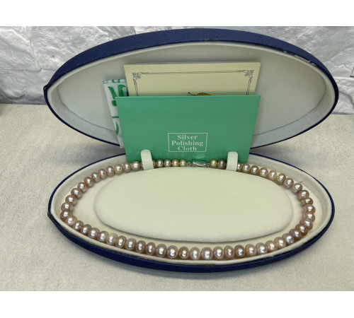 Перли Лавандовий натуральний Малазійський клас ААА Вековий Схід