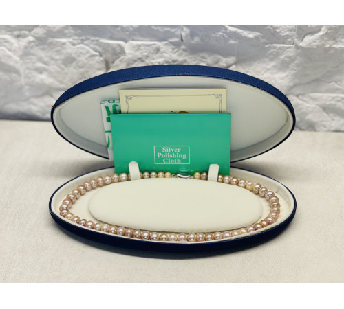 Перли Лавандовий натуральний Малазійський клас ААА Вековий Схід