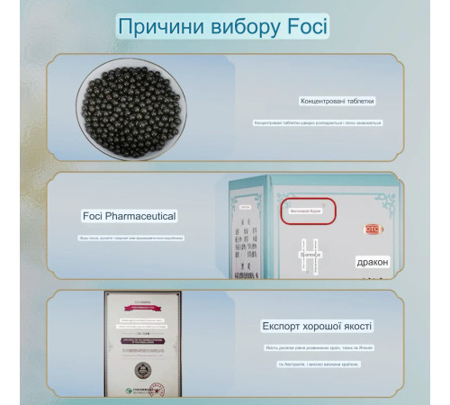 Пілюлі «Драконья жовч» 200 штук