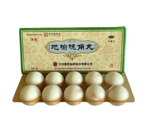 Пілюлі "Діяй Хуайцзяо" (Diyu Huaijiao Wan) для терапії геморою