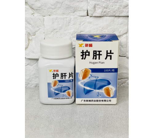 Таблетки Хуган для терапії печінки 100 шт.