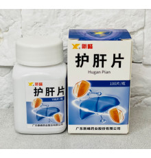 Таблетки Хуган для терапії печінки 100 шт.