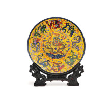 Малазійська тарілка 9 драконів приносять дуже велику удачу та захищають вас від небезпеки Ліліан Ту