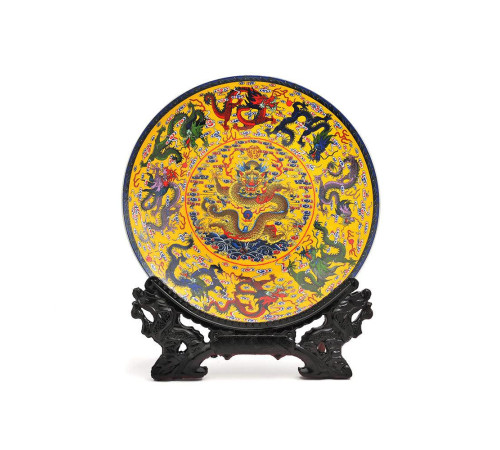 Малазійська тарілка 9 драконів приносять дуже велику удачу та захищають вас від небезпеки Ліліан Ту