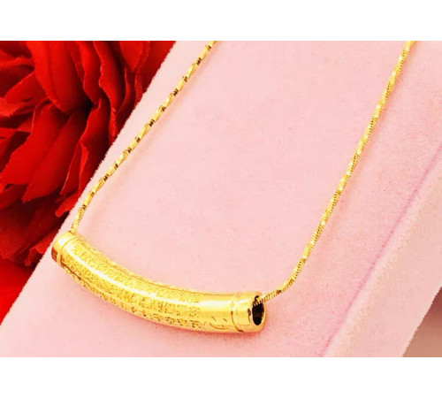 Золота Тибетська Підвіска Сутра серця створює атмосферу любові та фінансів