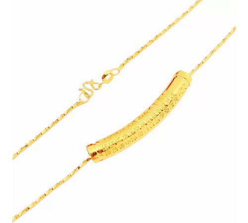 Золота Тибетська Підвіска Сутра серця створює атмосферу любові та фінансів