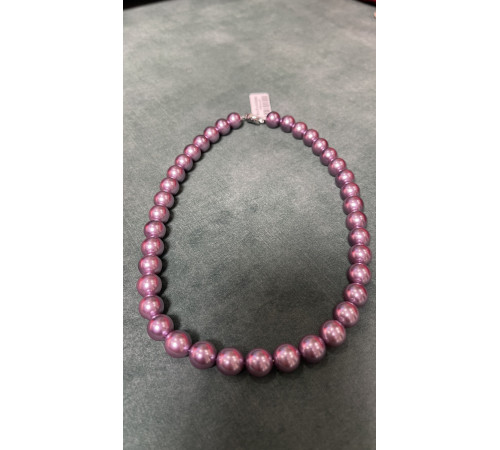 Перлове намисто з Малазійських лавандових перлів Akoya Клас AAA із сережками та браслетом для багатства