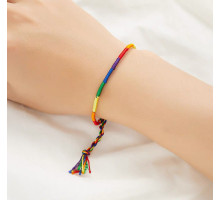 Тибетський Сакральний браслет ручної роботи червона нитка на потік грошей, велике удачу та захист