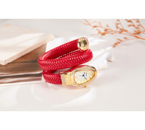 Сінгапурські Годинники Змія червоні для Здоров'я, удачі та Процвітання