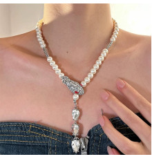 Чокер Набір Змія Підвіска, Сережки для Здоров'я, удачі та Багатства