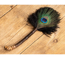 Амулет із павичого пір'я й бамбука Захист багатства від Зірки 7