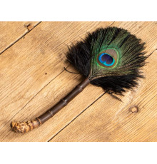 Амулет із павичого пір'я й бамбука Захист багатства від Зірки 7