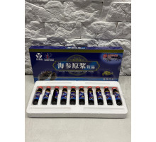 Еліксир Трепанг Морський Огірок Хей-шень с пантами оленя 10*10 мл