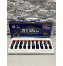 Еліксир Трепанг Морський Огірок Хей-шень с пантами оленя 10*10 мл