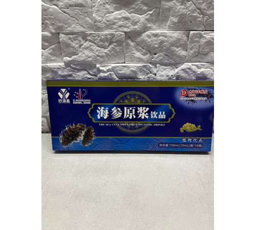 Еліксир Трепанг Морський Огірок Хей-шень с пантами оленя 10*10 мл