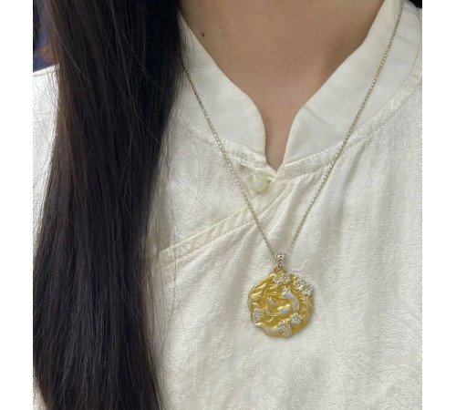 Срібна підвіска 9-хвостової лисиці амулет Любові приваблює популярність, процвітання удачу та велике кохання