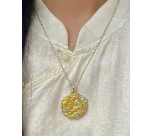 Срібна підвіска 9-хвостової лисиці амулет Любові приваблює популярність, процвітання удачу та велике кохання