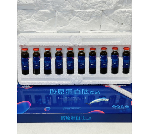 Морський колаген із Марліна — міцне волосся, здорова шкіра та молодість 10*10 мл