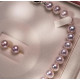 Перлове Рожеве намисто з Сережками з Малайзії — принесе Багатство, Любов, Удачу
