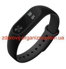 Турмаліновий фітнес-браслет Mi Band 2 Black