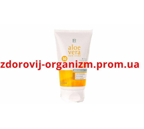 Aloe Vera Sun сонцезахисний крем SPF 50 від LR
