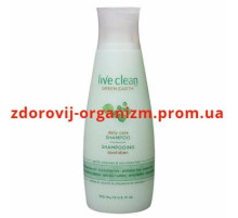 Зміцнювальний шампунь для волосся Live Clean Green "Зелена Земля" зміцнює Earth Moisturizing Shampoo