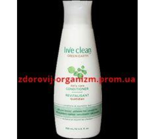 Зміцнювальний кондиціонер для волосся "Зелена Земля" зміцнювальний Live Clean Green Earth Moisturizing Conditioner