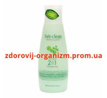 Шампунь-бальзам для волосся "Зелена Земля" Live Clean Green Earth Moisturizing Shampoo-Conditioner