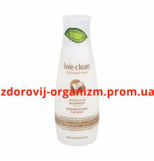 Шампунь "Екстра зволоження" "Coconut Milk" зволоження & живлення Live Clean Coconut Milk Moisturizing Shampoo