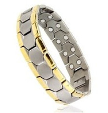 Магнітний титановий браслет луска Вековий Схід