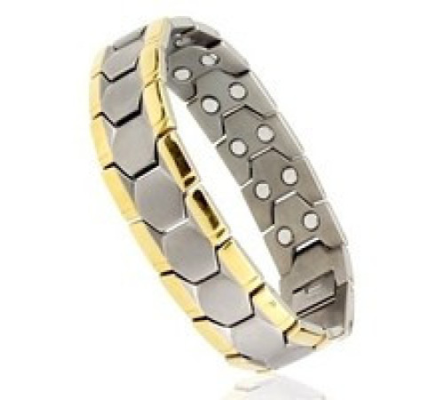 Магнітний титановий браслет луска Вековий Схід