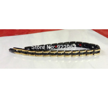 Турмаліновий магнітний браслет Змійка Чорна 4В1 Вековий Схід