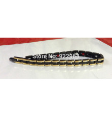 Турмаліновий магнітний браслет Змійка Чорна 4В1 Вековий Схід